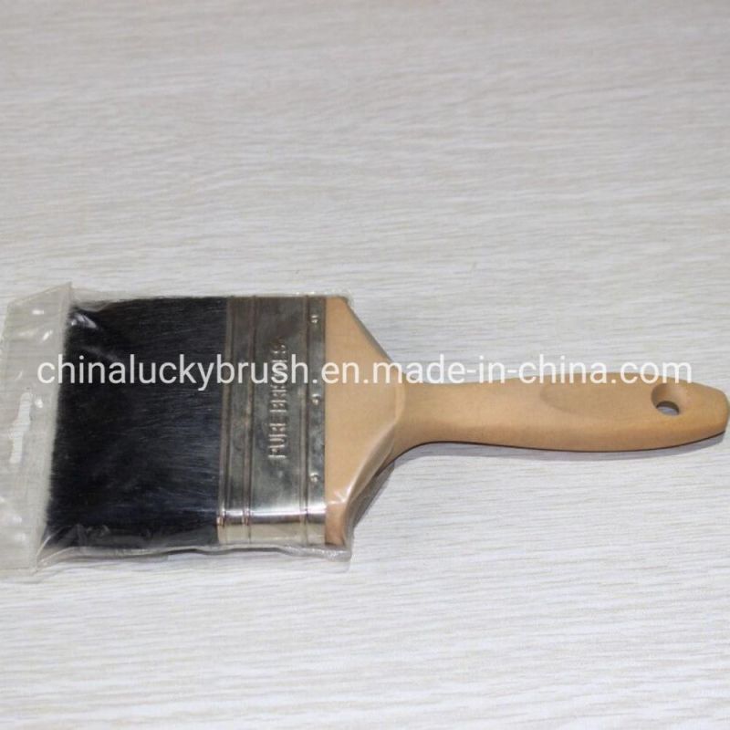 4inch Black Bristle Paint Brush (YY-HL001)