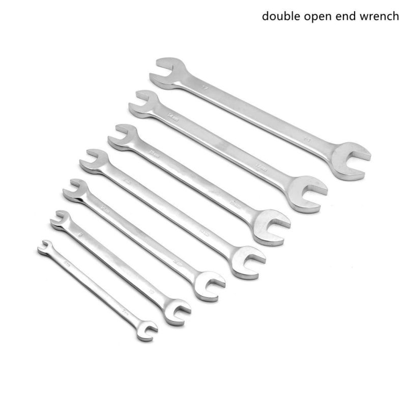 Made of Chrome Vanadium, Ratchet Combination Wrench with Fixed Head