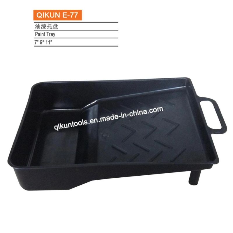 E-73 Hardware Decorate Paint Hand Tools Blue Color Plastic Paint Tray