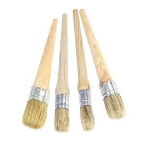 Products Professional Chalked Finish Paint &amp; Wax Pure Bristle Brush Set - Hand Made