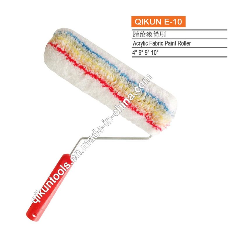 E-06 Hardware Decorate Paint Hand Tools Double Color Wide Strips Paint Roller