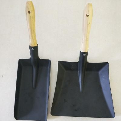 Carbon Steel Material Pink &amp; Red &amp; Blackcolor Square Garbage Dustpan Shovel