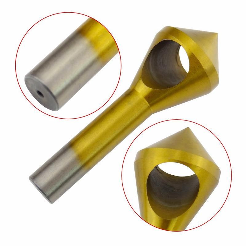 Bevel Hole Chamfering Tool Inside Chip Chamfering Screw Countersunk Head Hole Reaming Cone 90 Degrees Deburring Chamfering Drill