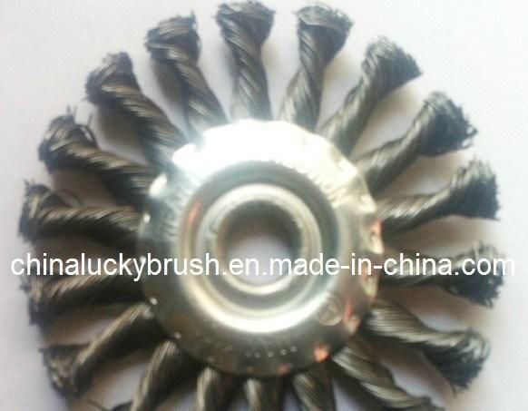 4 Inch Twist Knot Wheel Brush (YY-053)