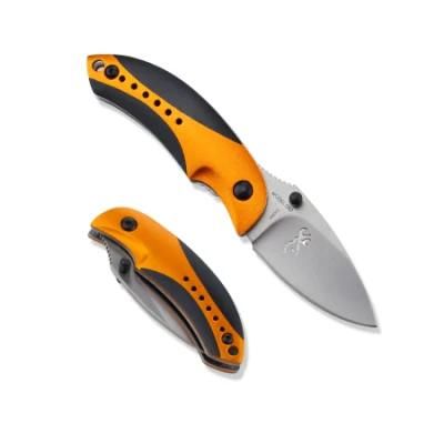 440 Stainless Steel Folding Knife with G10 Handle