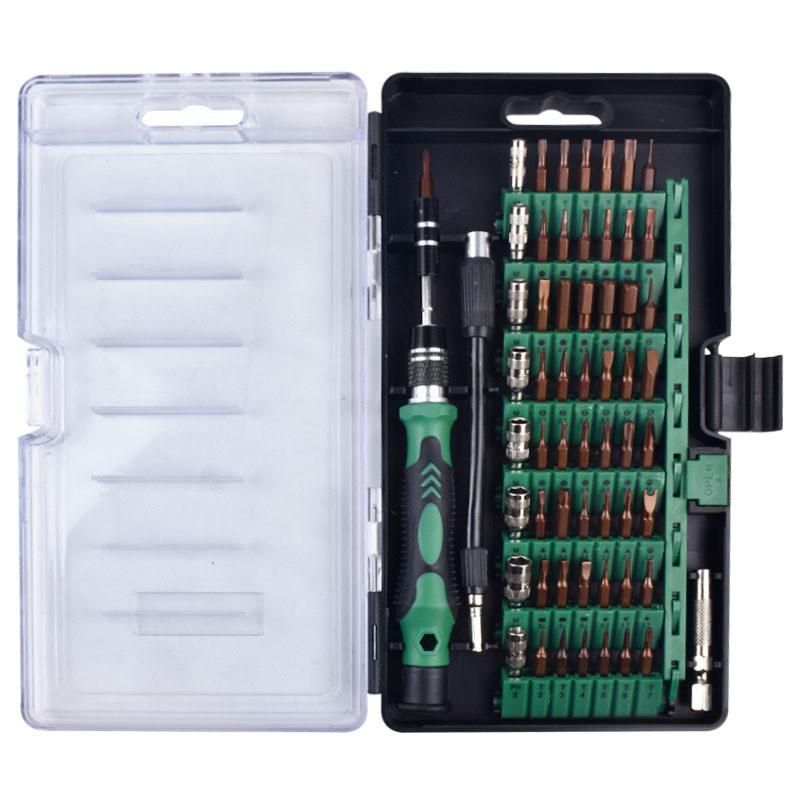 61 in 1 Household Multi-Function Repair Tool S2 Tool Steel Mobile Phone Clock Disassemble Screwdriver Set