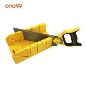 One99 Clamping Miter Saw Box Wood Cutting Plastic Hacksaw Miter Box