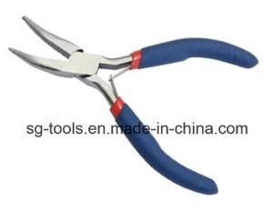 Mini Bent Nose Plier with Nonslip Handle (01 108 53 115)