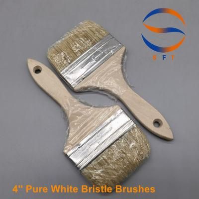 OEM 4 Inch Pure Hog Hair Brush Paint Brush