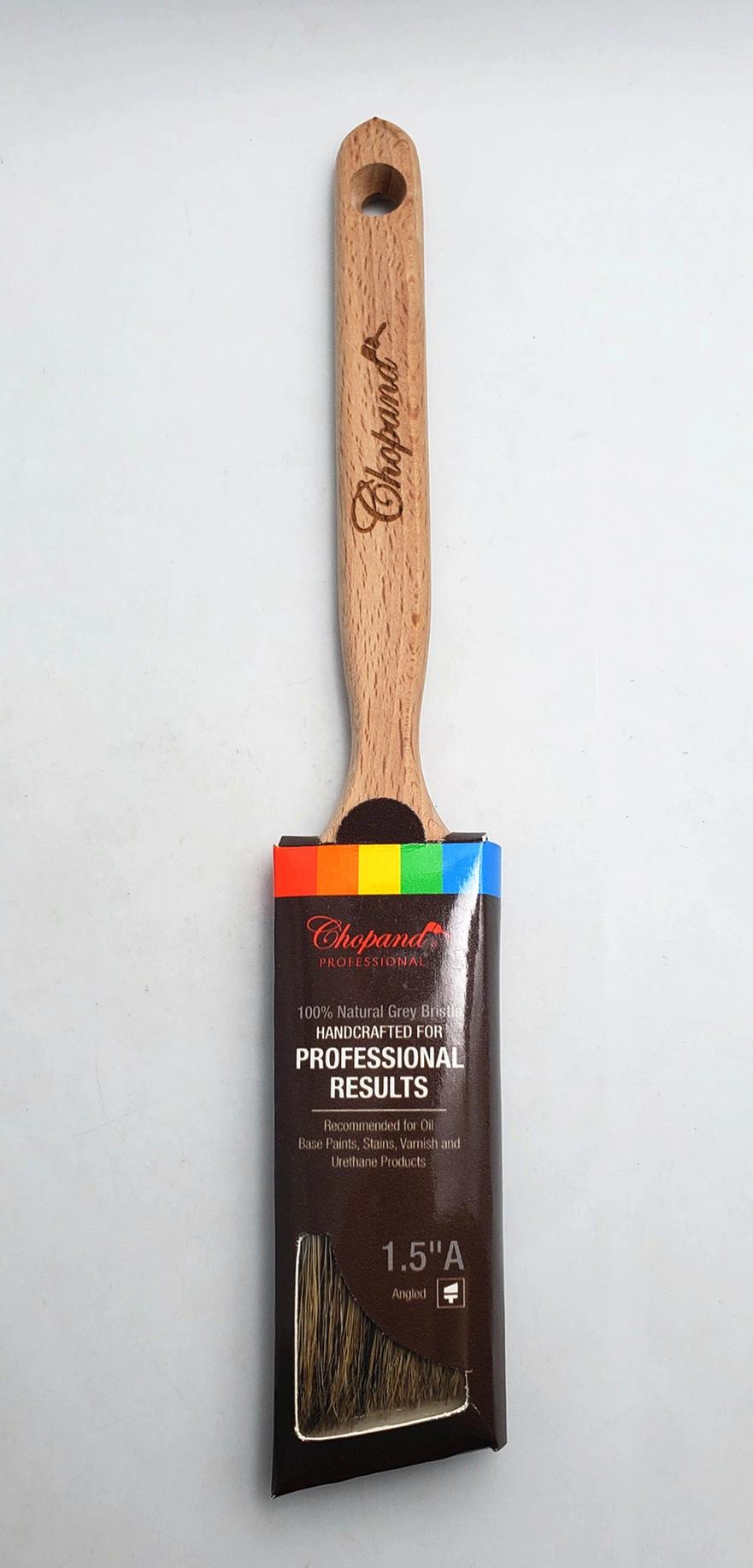 High Quality Black Polyester Wood Handle Paint Brush Paint Brushes Purdy High Quality