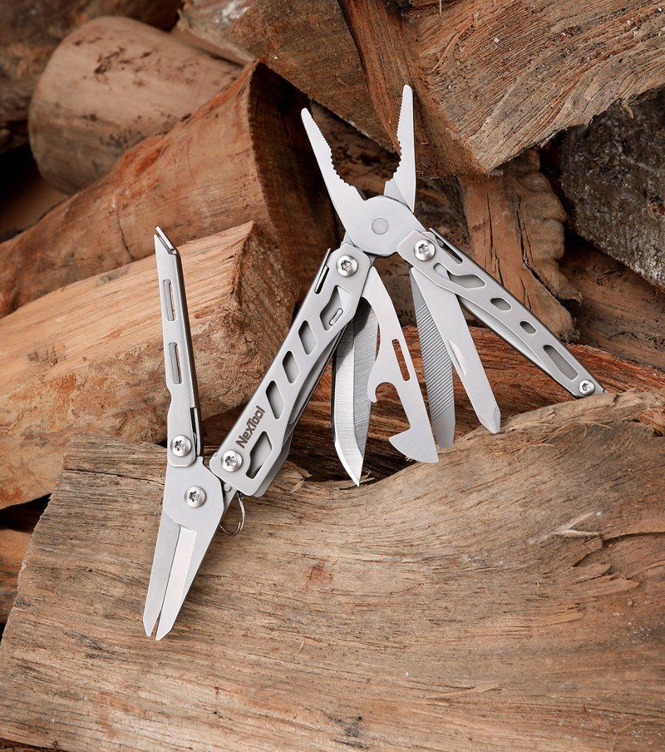 Nextool New Mini Flashship Stainless Steel Pliers Multitool with Knife