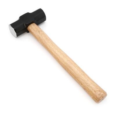 Carbon Steel Double-Face Sledge Hammer with Wood Handle 3lb