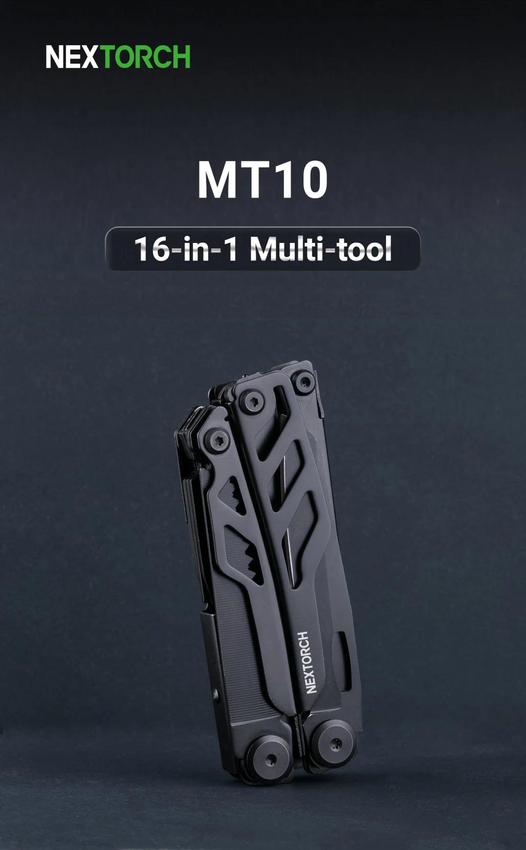 16 Functions Multitool Nextorch Mt10 Premium Quality Factory Direct Supply Unique Design EDC Tools