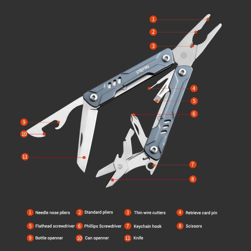 Nextool Mini Sailor EDC Pliers Multitool with Outdoor Camping Screwdrivers