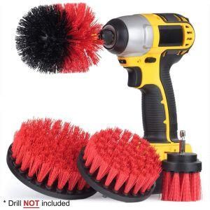 Industrial Electric Wheel Round Rotating Rotary Circular Disc Disk Boar Nylon Bristle Power Set Drill Brush