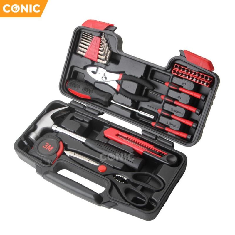 39PC Household Kit Tool Set Made From Carbon Steel