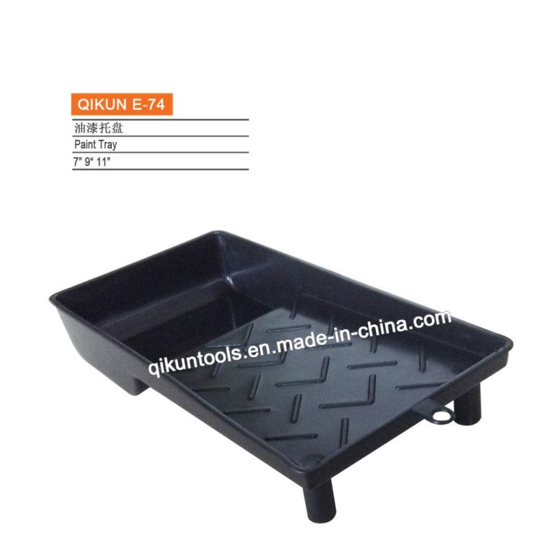 E-71 Hardware Decorate Paint Hand Tools Square Type Plastic Paint Tray