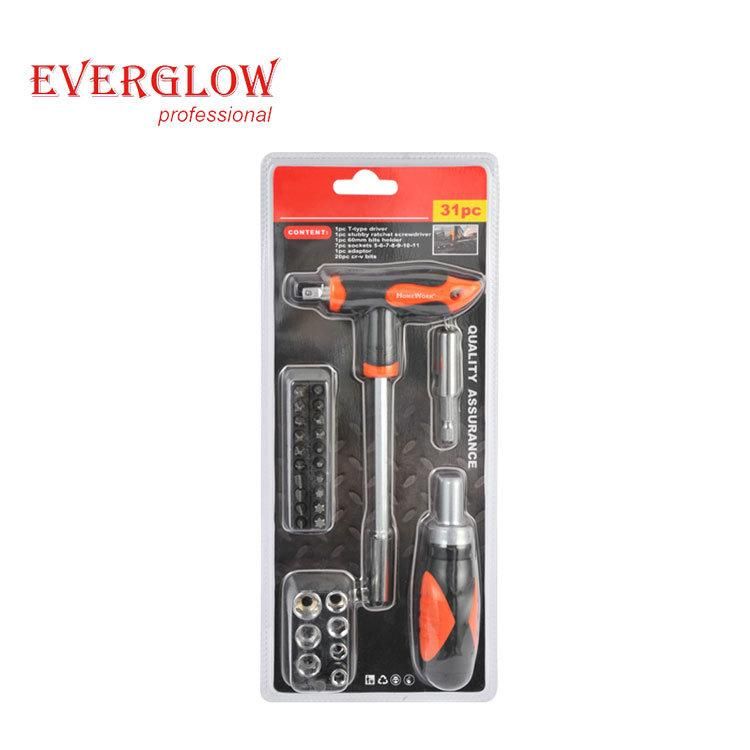 27PC T-Handle Bits Screwdriver Set