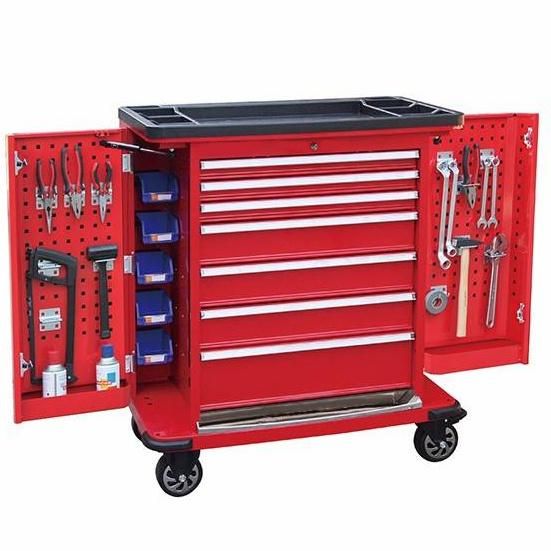 Heavy Duty Rolling Cabinet Garage Toolbox with Tools