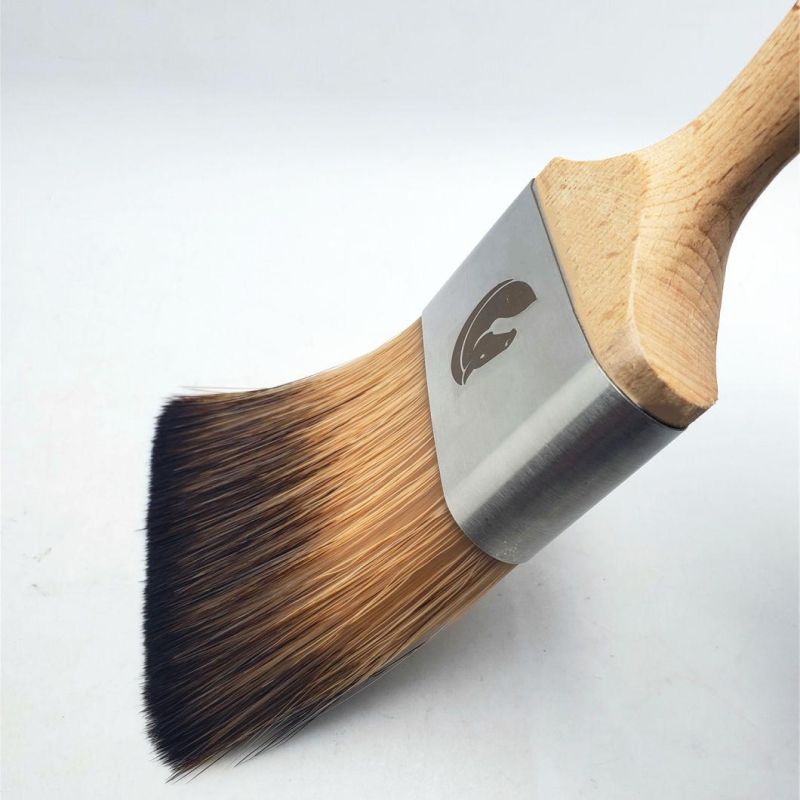 Artificial Plastic Handle Tapered Filament Wall Paint Brush