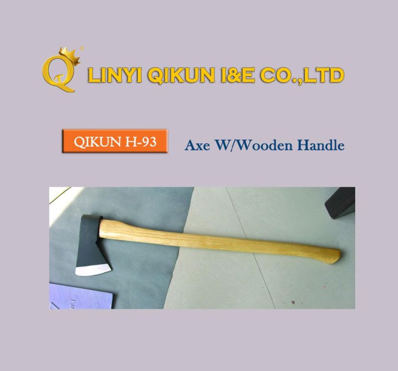 H-85 Construction Hardware Hand Tools Half Plastic Coated Handle A613 Axe