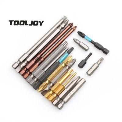 Tooljoy Anhui Sq1 Sq2 Sq3 Square Screwdriver Bit 50mm -150mm