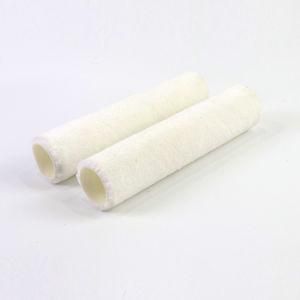 2020 New Polyester Fiber White Roller Yellow Plastic Handle Paint Roller Brush