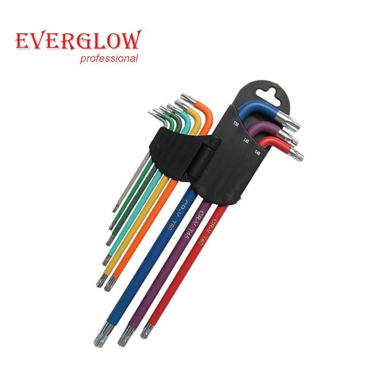 9PC High Quality Hex Key Set L-Shape Hex Key Set