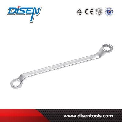 DIN 838 Satin Finished Chrome Plated Vanadium Ring Spanner