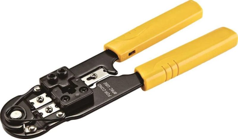 Modular Crimping Tool for Rj9, Rj10, and Rj22 Cable Modular Crimper