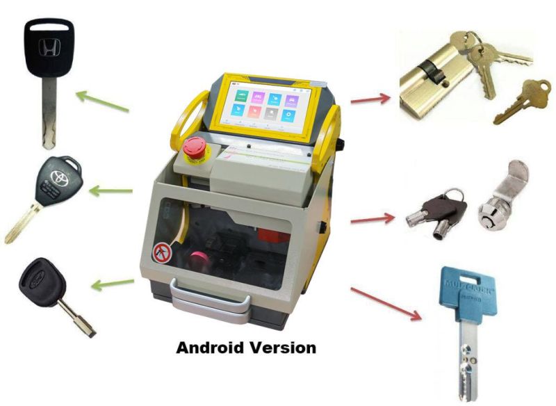 Multifunction of Automatic Key Cutting Machine with FCC Certification