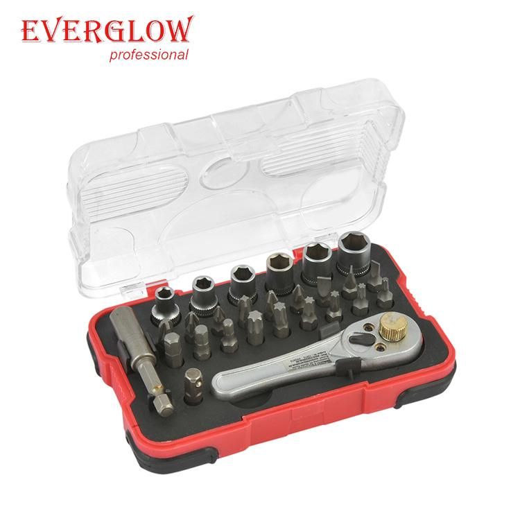 27PC Ratchet Wrench Screwdriver Set