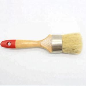 Hog Hair Round Chalk Brush Paint Brush with High Quality From Factory