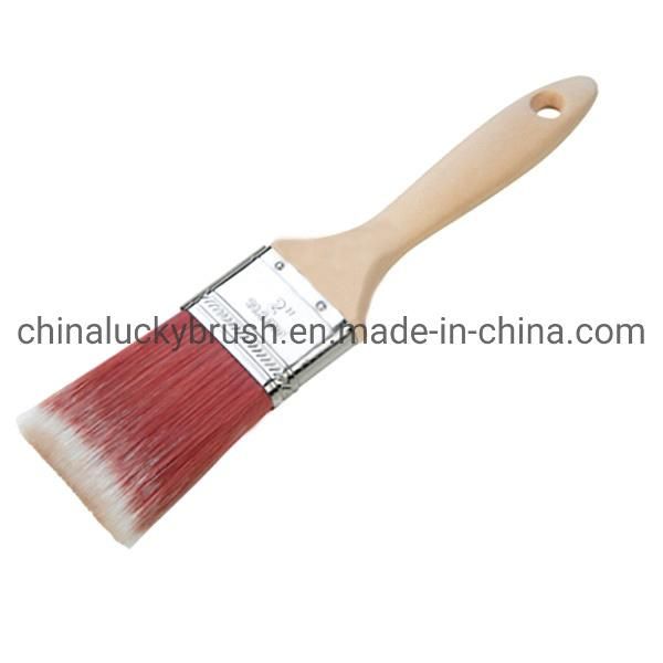 High Quality Multi-Colour Wooden Handle Brsitle Paint Brush (YY-617)