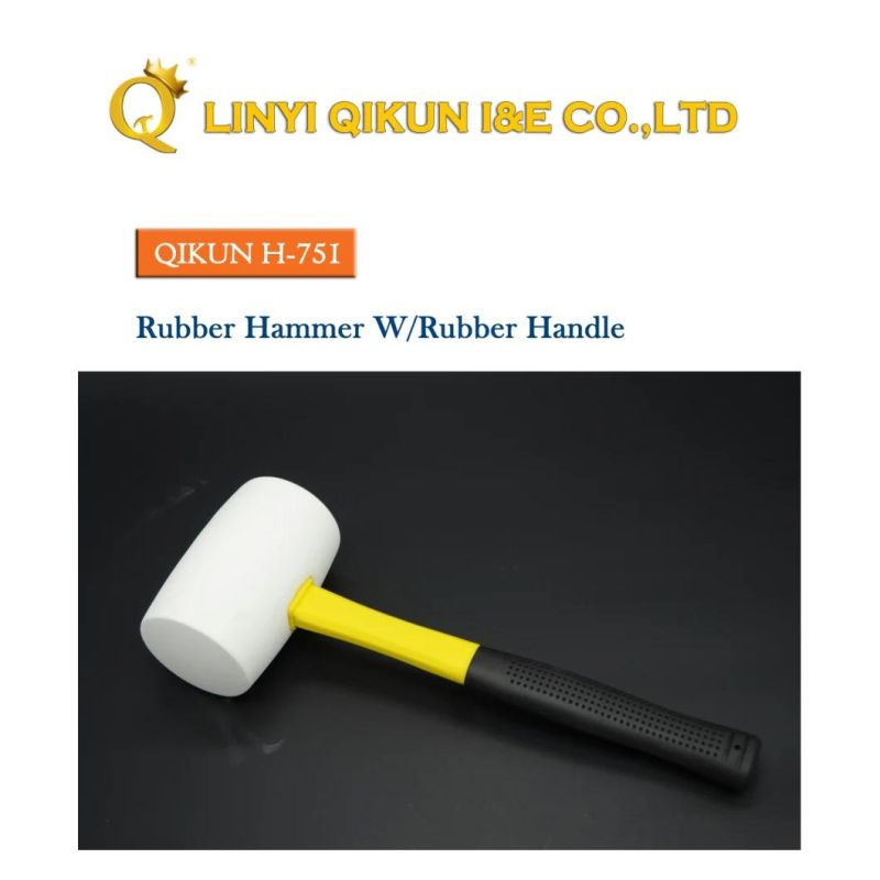 H-703 Construction Hardware Hand Tools Cross Pein Hammer with Rubber Plastic Coated Handle