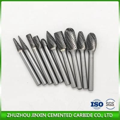 Tungsten Carbide Burrs Cutter Set in 10 PCS and 8 PCS Solid Carbide Rotary Burrs for Cutting Metal