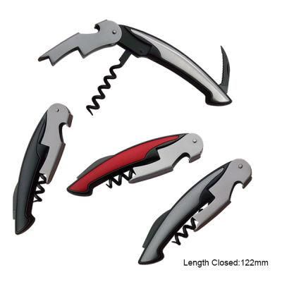 Waiter&prime;s Corkscrew with Anodized Aluminium Handle