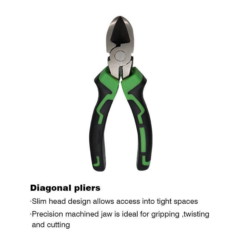 Wire Side Cutter Alicate Hand Tool Pliers Long Nose Diagonal Cutting Combination Pliers High Quality Hardware Tools Industrial Combination Pliers