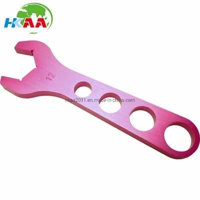 Precision CNC Milling Billet Aluminum Open-End Hex Wrench