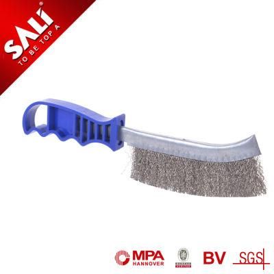 China Factory Price Stainless Steel Plastic Handle Knife Wire Brush