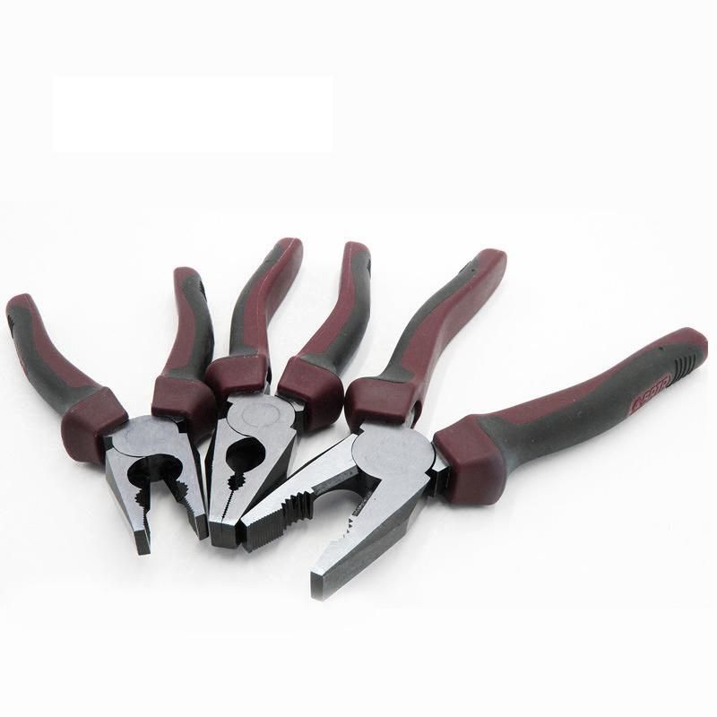 German Type Combination Pliers Nickel Plated