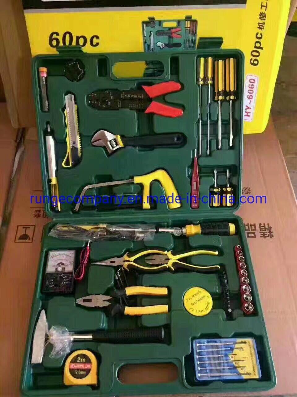 19PCS Hand Tool Set with Spirit Level Combination Plier for Household Kit