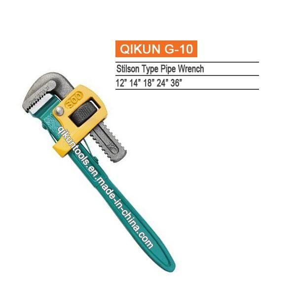 G-03 Construction Hardware Hand Tools American Type Heavy Duty Pipe Wrench