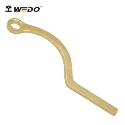 Wedo Non Sparking Aluminium Bronze Alloy Single Bent Box Wrench