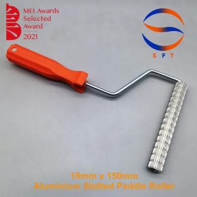 19mm Diameter Aluminium Slotted Paddle Rollers for FRP Boat Building