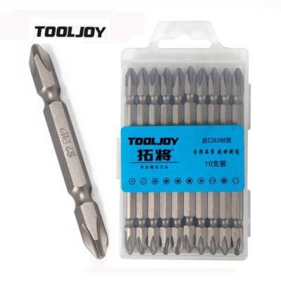 High Quality Precision CRV/S2 Double Head Philips pH2 pH3screwdriver Bit Set