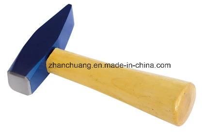 Germany Type Machinist&Primes High Carbon Teel Wooden Handle Stone Hammer