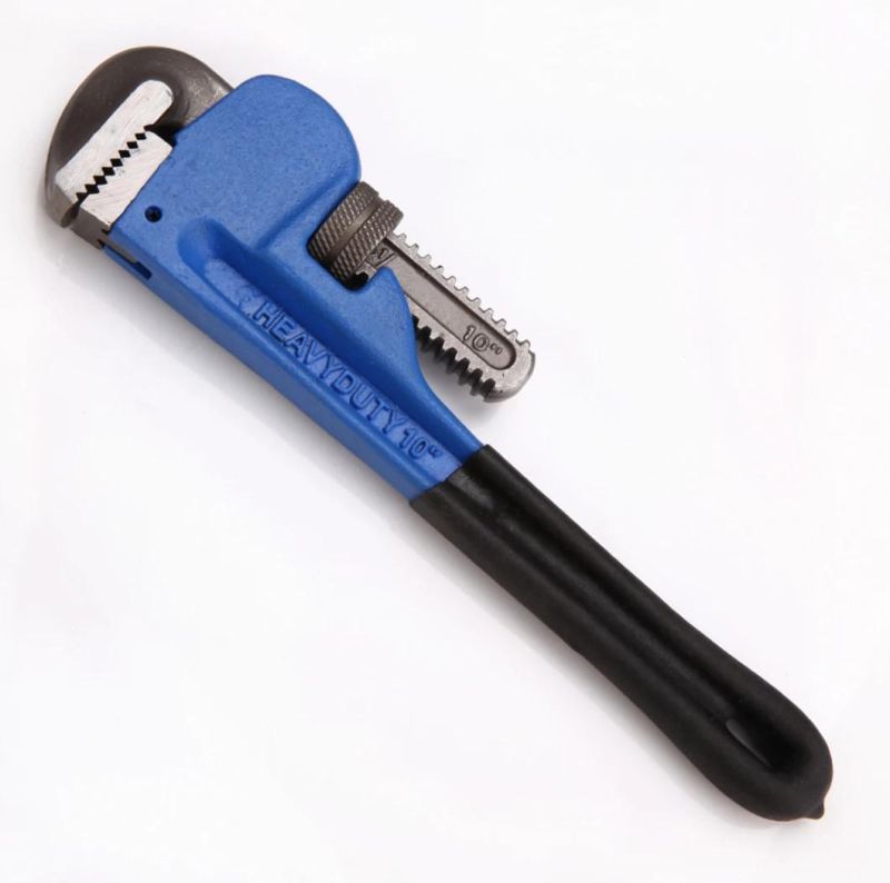 Made of High Carbon Steel, Heavy-Duty, Dipped Handle, Aluminum Body, Pipe Wrench, Heavy-Duty Pipe Wrench