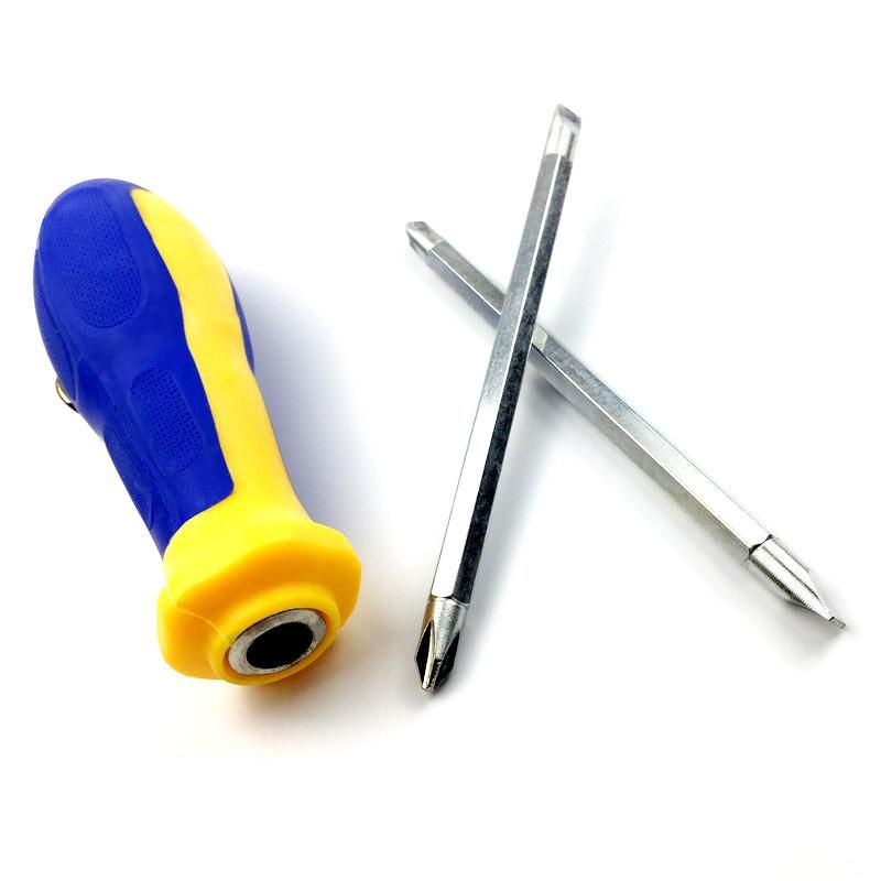 PP+TPR Handle Heavy Duty Carbon Steel Screwdriver for Daily Usage