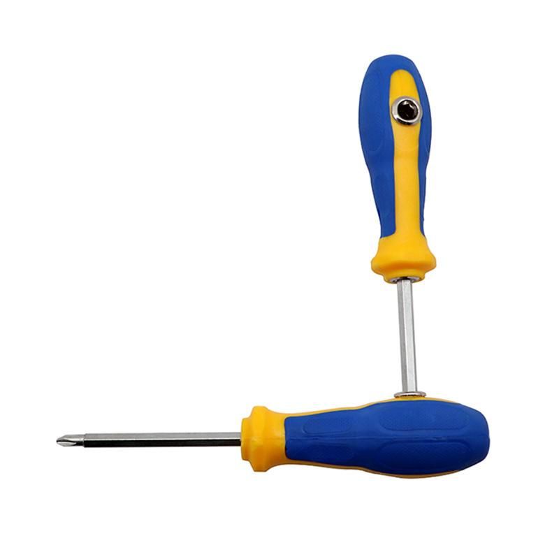 Hand Tool Rubber Handle Screwdriver Magnetic Phillips Blade